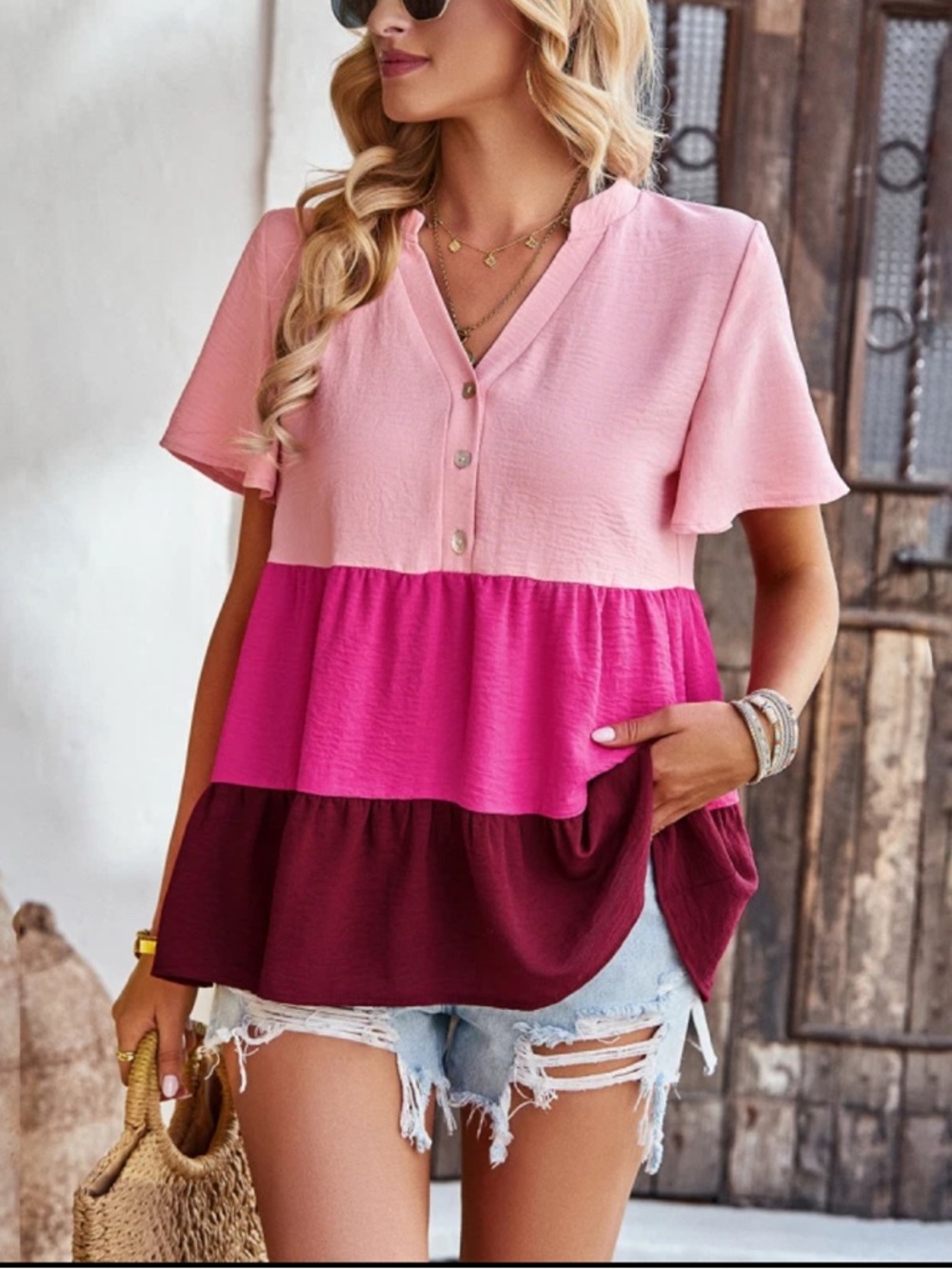 Tiered Blouse from Doublju